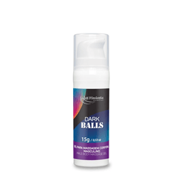 Gel Excitante Masculino para Testículos - La Pimienta Dark Balls | 15 G