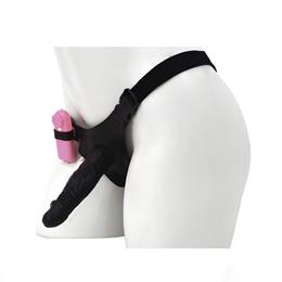Foto 1 do produto Cinta com Prótese Realística em Silicone e Vibro Multivelocidade - La Pimienta Sado | 16 x 4 cm