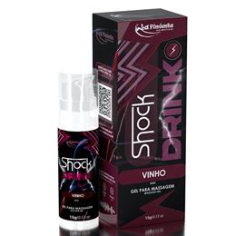 Gel Excitante Unissex Beijável que Vibra e Aquece - La Pimienta Shock-G - 15g | Disponível em 13 Sabores