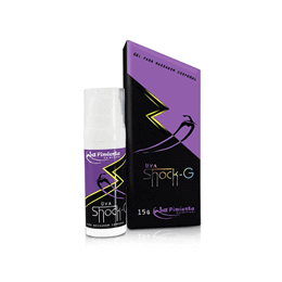 Gel Excitante Unissex Beijável que Vibra e Aquece - La Pimienta Shock-G - 15g | Disponível em 13 Sabores