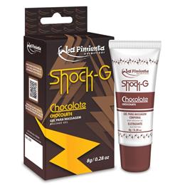 Gel Excitante Unissex Beijável que Vibra, Pulsa e Aquece - La Pimienta Shock-G | 8 g | Disponível em 7 Sabores