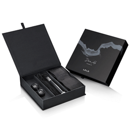 Kit com 3 Acessórios De Prazer com Bolinhas para Pompoarismo, Chicote de Camurça e Acessório para Punhos - Lelo Dare Me