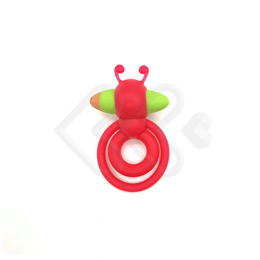Anel Peniano Duplo em Silicone com Estimulador Clitoriano e Vibração Única - Levett - 8,3 x 5,8 cm | Disponível em 4 Cores