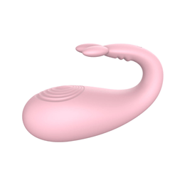 Foto 2 do produto Cápsula Vibratória Recarregável em Silicone com 8 Modos de Vibração e Controle via Aplicativo - Libo Single - 6,6 x 3,5 cm