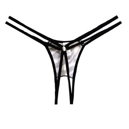 Foto 4 do produto Lingerie Sensualle - Calcinha Arapuca com Par de Algemas | Disponível em 2 Estampas