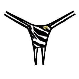 Foto 3 do produto Lingerie Sensualle - Calcinha Arapuca com Par de Algemas | Disponível em 2 Estampas