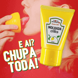 Gel Lubrificante Beijável com Sabor de Frutas Cítricas - Loka Sensação Molhada - 15 ml
