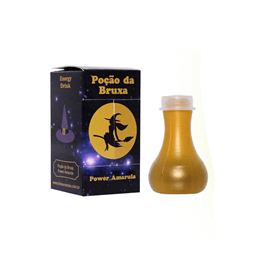 Bala Líquida Afrodisíaca com Gotas Energéticas Concentradas no Sabor de Amarula - Loka Sensação Poção da Bruxa - 8ml