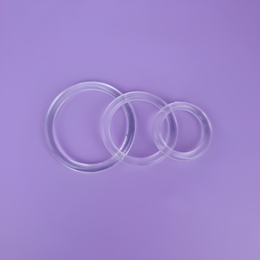 Foto 2 do produto Conjunto de Anel Prolongador de Ereção em TPE Transparente - Love Ring | Tamanho P, M e G