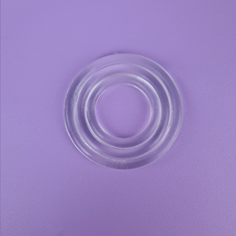 Foto 3 do produto Conjunto de Anel Prolongador de Ereção em TPE Transparente - Love Ring | Tamanho P, M e G