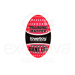 Lovetoy Giant Egg Stamina Nodules Edition - Masturbador Masculino em Forma de Ovo com Textura Interna