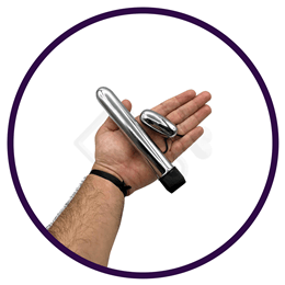 Vibrador Personal com Cápsula Vibratória e Vibração Multivelocidade - Lybaile Multiple Vibrator | 13,1 x 2,4 cm