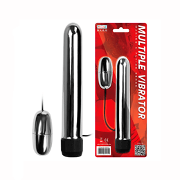 Vibrador Personal com Cápsula Vibratória e Vibração Multivelocidade - Lybaile Multiple Vibrator | 13,1 x 2,4 cm