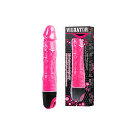 Prótese Peniana Realística em TPR com Vibração Multivelocidade - Lybaile Vibrator | 16 x 3,8 cm