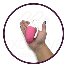 Estimulador de Ponto G e Clítoris em Silicone Recarregável, 7 Modos de Vibração e Aplicativo - Magic Motion Vini | 23,5 x 3,8 cm