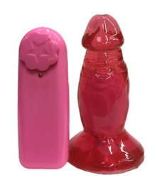 Foto 4 do produto Plug Anal em Formato de Pênis Realístico com Glande Definida e Vibração Multivelocidade - Magic Sexy | 9,1 x 3 cm | Disponível em 6 Cores