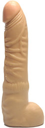 Prótese Gigante em Formato de Pênis com Glande, Saliências e Escroto - Magic Sexy | 28 x 5 cm | Disponível em 2 Cores