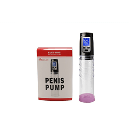 Bomba Peniana Elétrica com Monitor Digital Recarregável - Magical Kiss Penis Pump Electric High Vaccum