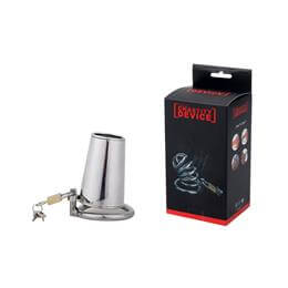 Cinto de Castidade Masculino em Forma de Funil com Abertura na Ponta - Male Chastity Device - 7,8 x 3 cm