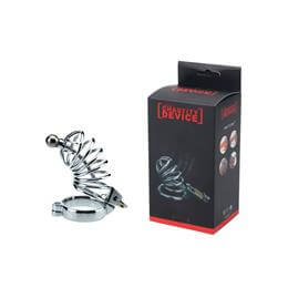 Cinto de Castidade Masculino Vazado com Penetrador de Uretra - Male Chastity Device | 11,5 x 3,3 cm