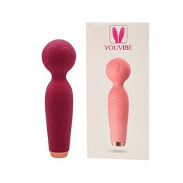 Massageador Corporal em Silicone Super Macio, Recarregável e 10 Modos de Vibração - You Vibe | 14 x 4,2 cm | Disponível em 3 Cores
