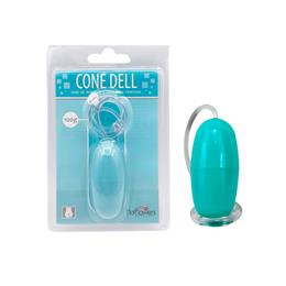 Cone de Pompoar em ABS com Alça de Segurança - Hot Flowers Cone DELL | 8,8 x 2,6 cm | 100g