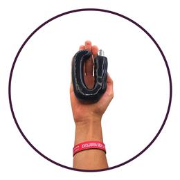 Massageador de Próstata em Silicone com Vibração Única - Dom M2 - 12,5 x 3,9 cm