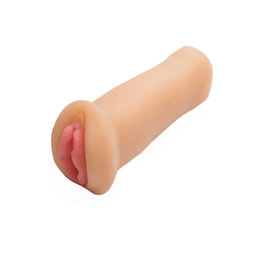 Masturbador Masculino em Forma de Vagina com Lábios Avantajados - Cyber Pussy Babi | 16,5 x 5,8  cm