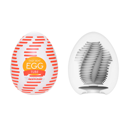 Masturbador Masculino em TPE com Texturas Interna - Tenga Egg Tube