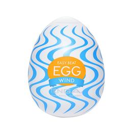 Masturbador Masculino em Silicone com Texturas Interna - Tenga Egg Wind