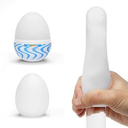 Masturbador Masculino em Silicone com Texturas Interna - Tenga Egg Wind