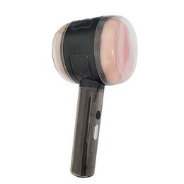 Masturbador Recarregável com Vagina e Ânus em TPE com 10 Modos de Vibração - Hammer 2 | 8 x 3,5 cm