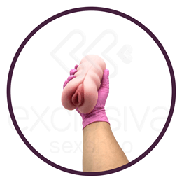 Foto 6 do produto Masturbador Masculino com Forma de Vagina em Cyberskin - Mature Girl | 14,6 x 7,9 cm