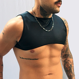 Mini Cropped em Cirrê - SD Clothing | Tamanho Único
