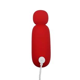 Foto 4 do produto Mini Varinha Mágica Massageadora em Silicone com 8 Níveis de Vibração, Resistência à Água e Recarregável - Youvibe | 13 x 3,8 cm