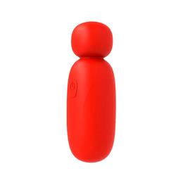 Foto 1 do produto Mini Varinha Mágica Massageadora em Silicone com 8 Níveis de Vibração, Resistência à Água e Recarregável - Youvibe | 13 x 3,8 cm