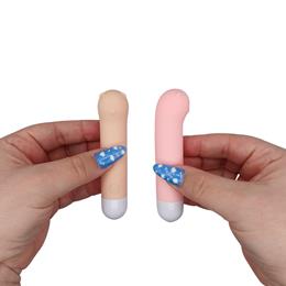 Mini Vibrador Recarregável de Toque Suave, Carinha de Urso e 10 Modos de Vibrações - Lilo Bullet Series | Disponível em 2 Cores