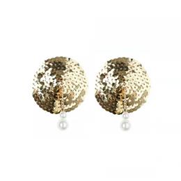 Nipple Cover de Paete Dourado com Strass - Pleasure Dreams