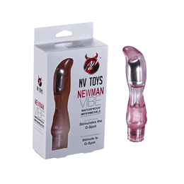 Vibrador Estimulador de Ponto G com Vibração Multivelocidade - NV Toys Newman Vibe | 17,5 x 3,5 cm