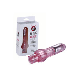 Foto 2 do produto Vibrador com Textura de nódulos e Vibração Multivelocidade - Nv Toys Zouk Vibe | 13,5 x 3,5 cm | Disponível em 2 Cores