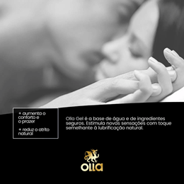 Gel Lubrificante Transparente à Base De Água - Olla Gel | 50 G