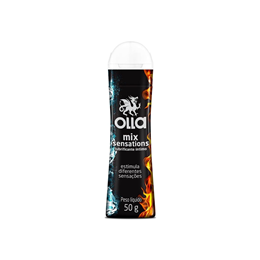 Lubrificante Íntimo com Efeito Quente e Frio - Olla Mix Sensations | 50g