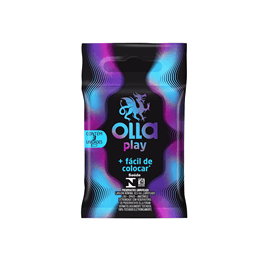 Preservativo Lubrificado ainda + Fácil de Colocar - Olla Play - 3 Preservativos