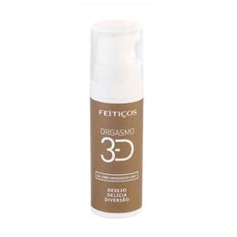 Foto 2 do produto Gel Para Massagem 3 em 1 que Refresca, Vibra e Excita - Orgasmo 3D | 15g