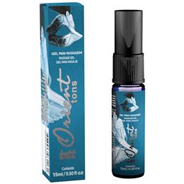 Gel Excitante com Aroma de Vinho Tinto, Efeito Quente e Frio - Intt Orient Tons | 15 ml