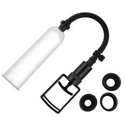 Bomba Peniana Manual com Anel em Forma de Vagina - Penis Pump | 18 x 5,3 cm