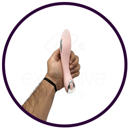 Vibrador de Ponto G em Silicone com 12 Modos de Vibração e 7 Funções de Choque - Physics Tesla G-Point | 13 x 3,3 cm