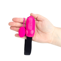 Bullet em Silicone Para Estimular o Colo do Útero com Controle Remoto, 10 Modos de Vibração e Recarregável - Play Ball | 3,9 x 2,6 cm