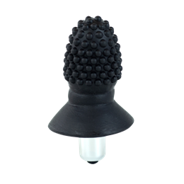Plug Anal Arredondado com Nódulos, Base Achatada e Vibração - Exclusiva Comfortplug
