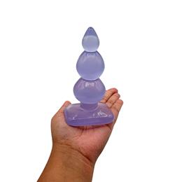 Plug Anal Escalonado com 3 Esferas Gradativas e Base Achatada - Magic Sexy | Disponível em 3 Cores